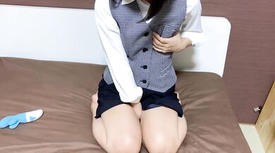 Office lady gets her uniform messed up with a sticky climax