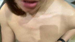 Gigi moon gives naughty pov joi with open-mouth cumshot