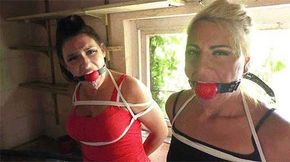 Cienna & Eliza in: One Fateful Afternoon @ ClueFind Villas: A Multi-Gagged Detective Hotties Undercover Situation! (Part 1) (HD)