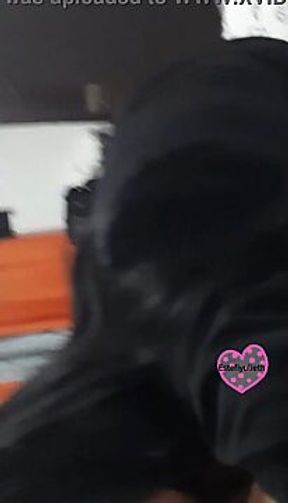 Petite Latina Pleases Friend for a Ride to Town