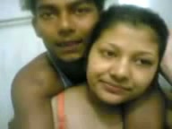 Indian webcam couple is spooning and kissing with passion for my friend