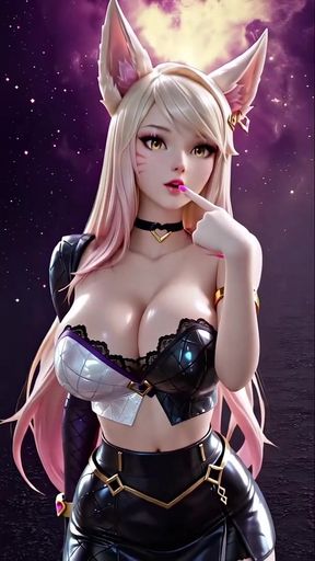 Ahri&#039;s Alluring Dance (IVE - LOVE DIVE) LOL 3D Dance