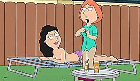 Family Guy Sex - Lois Griffin x Bonnie Swanson Lesbian Fantasies