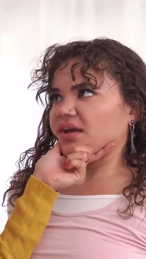 Penny Barber Catches Her Stepdaughter, Naudi Nala, Getting Naughty With Her English Teacher - MYLF   Clip 1