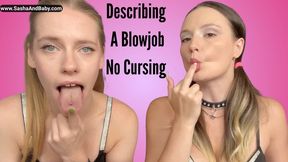 Describing a BlowJob With No Cursing - ASMR - Nail fetish - Hand Fetish -Tongue Fetish