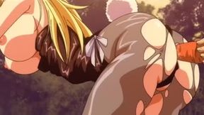 Desire & Hatred 1 - Busty Hentai Teacher Gets Two Carrots Rammed In Her Ass And Pussy