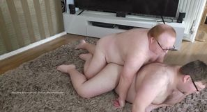 Chubby Bears Fucking on the Floor