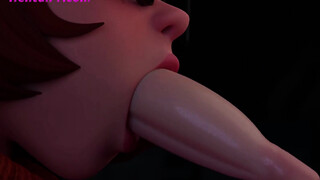 Velma Get Fucked By Ghost Penises ( Cartoon )
