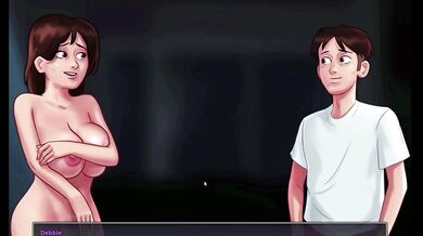 Sommertime saga hot milf creampie big boob anal gaming