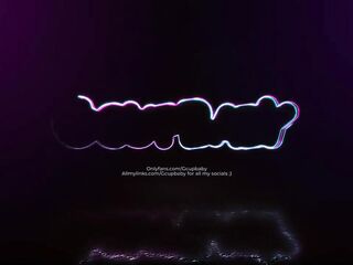 Revealing my giant breasts in the school stairwell