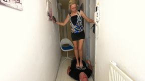 Danielle Trampling Bare Foot & Heels 13 (4K)