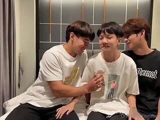 Thai boys threesome