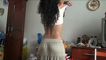 Jade, dressing to tease at the mall!