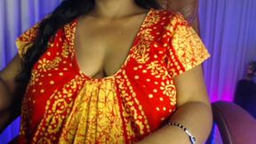 Pregnant Lady Paly with Boobs Big Nipple Big Belly.