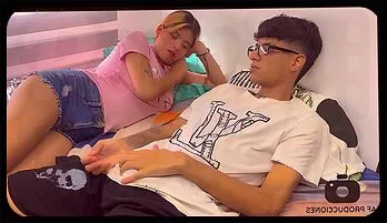 Cute Latina Stepsister Gives Her Stepbrother a Hot Viagra-Fueled Seduction Clear video