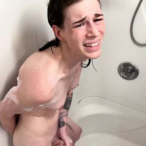 TSZZ - Trans Girl Showers and Cums