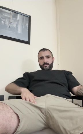 Playing with My Cock