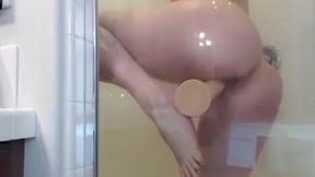 ”Camsoda - Tori Black Shower Dildo Fuck”