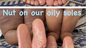 NUT ON OUR OILY SOLES