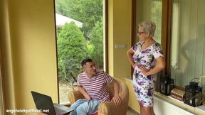 Angel Wicky – Step mom And Step son