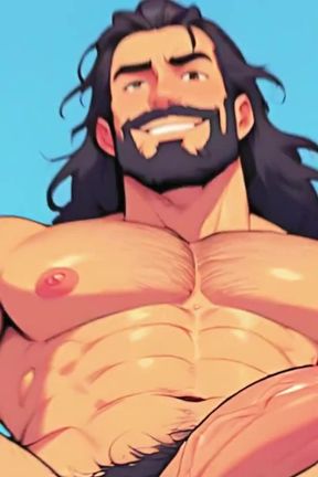 Muscular Dudes Spreading Anus