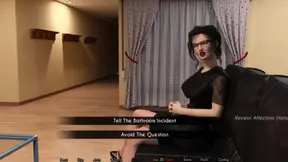 Stepmonster strips and teases in 3D