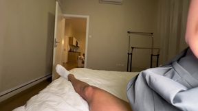 Beautiful Russian Fucking with Lover When Husband Is Not Around