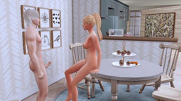 sexy ballerina after rough sex with her coach found out that she was pregnant sims me hentai sfm