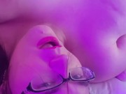 Part 2: Nipple Clamps Turn Amy On, Strokes Clitty for Daddy
