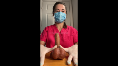 Glove HJ in Pink Scrubs and Tie on Mask 1080p