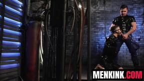 ”Dominic Pacifico gags & fills Angel Durans virgin butt roughly”