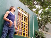 Raba Erre: un enamorado eyacula en la ventana de su corazón...