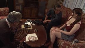 Chitose Saegusa's Steamy Measurement Session Turns into Pure Lust