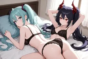 Speed and Future Adult Fantasy with Sonic-Inspired Girls and Robots