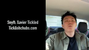 Snyft: Asian Cutie Xavier Gets His Feet Tickled in the Car