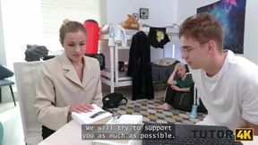 Curious Tutor Isabel Rose Explores New Lessons with Moon Imp and Arty Cheys