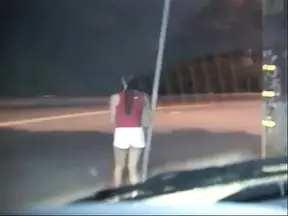 Black guy picks up asian whore, fucks her, and jizzes on her tits