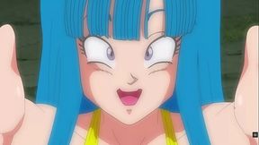 Super Slut Z Tournament [parody Dragon Ball game] Ep 4 maron turn to fuck the old pervert master Roshi