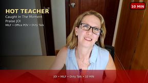 Hot Teacher Caught Masturbating Part One