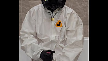 Hazmat uniforms having fun