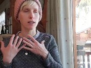 Ersties - Veronica B. squirtet im Schnee