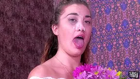 Submissive Darling sucking master