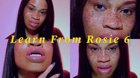 Learn From Rosie 6- Ebony Femdom Goddess Rosie Reed Mesmerize Slave Training Addiction Domination- standard definition