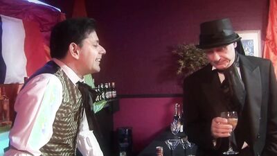 Tyler Faith, Brianna Love, Paul Chaplin & Ben Dover get down and dirty in a backstage cabaret gangbang