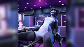 Furry Belly Inflation Pregnant