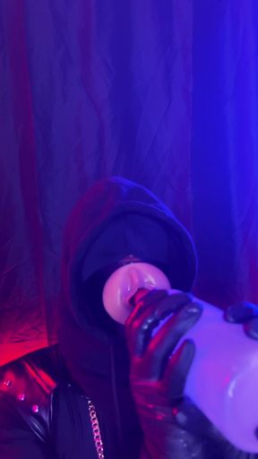 Fleshlight Pussy Mouth All Throat Pure Silky Nut Draining Slurpy Sucking Blowjob