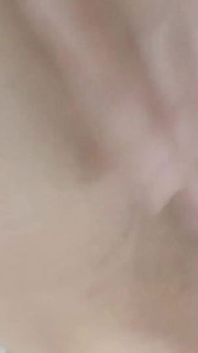 Beautiful MILF Horny Wife Send a Video to Her Cuckold Husband so He Can Masturbate in Office Toilet