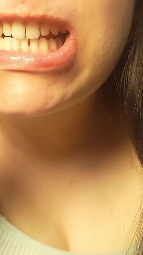 My Pregnant Stepsister Is Mad at Her Tiny Stepsister, so She Humiliates Her, Beats Her, and Then Chews Her Like a Candy.