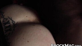 Prick jerking & hardcore ass pumping gaping session with girl studs Julian Torres an