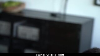 Familydick ripped stepdaddy fucks his admiring twink